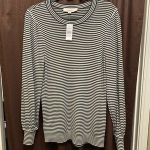 NWT LOFT Striped Sweater